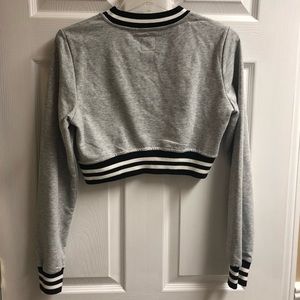 LF Tops - LF Varsity Cropped Long Sleeve LF Tops - LF Varsity Cropped Long Sleeve